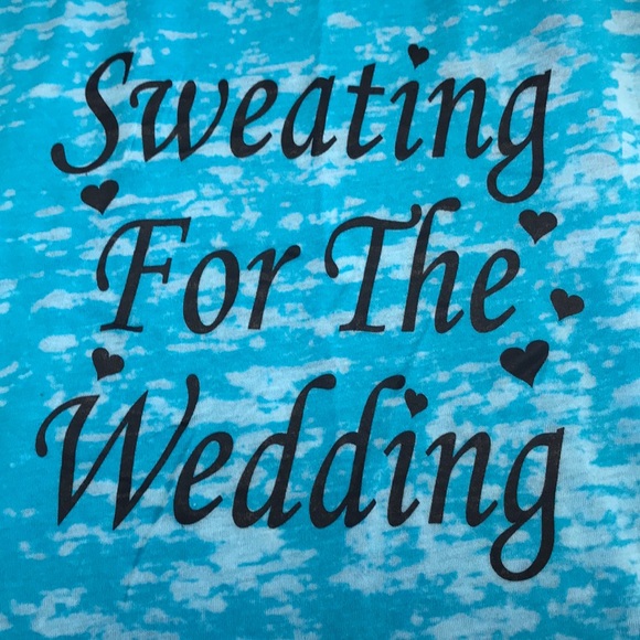 Sweating For The Wedding Racerback Tank Top - Picture 2 of 5